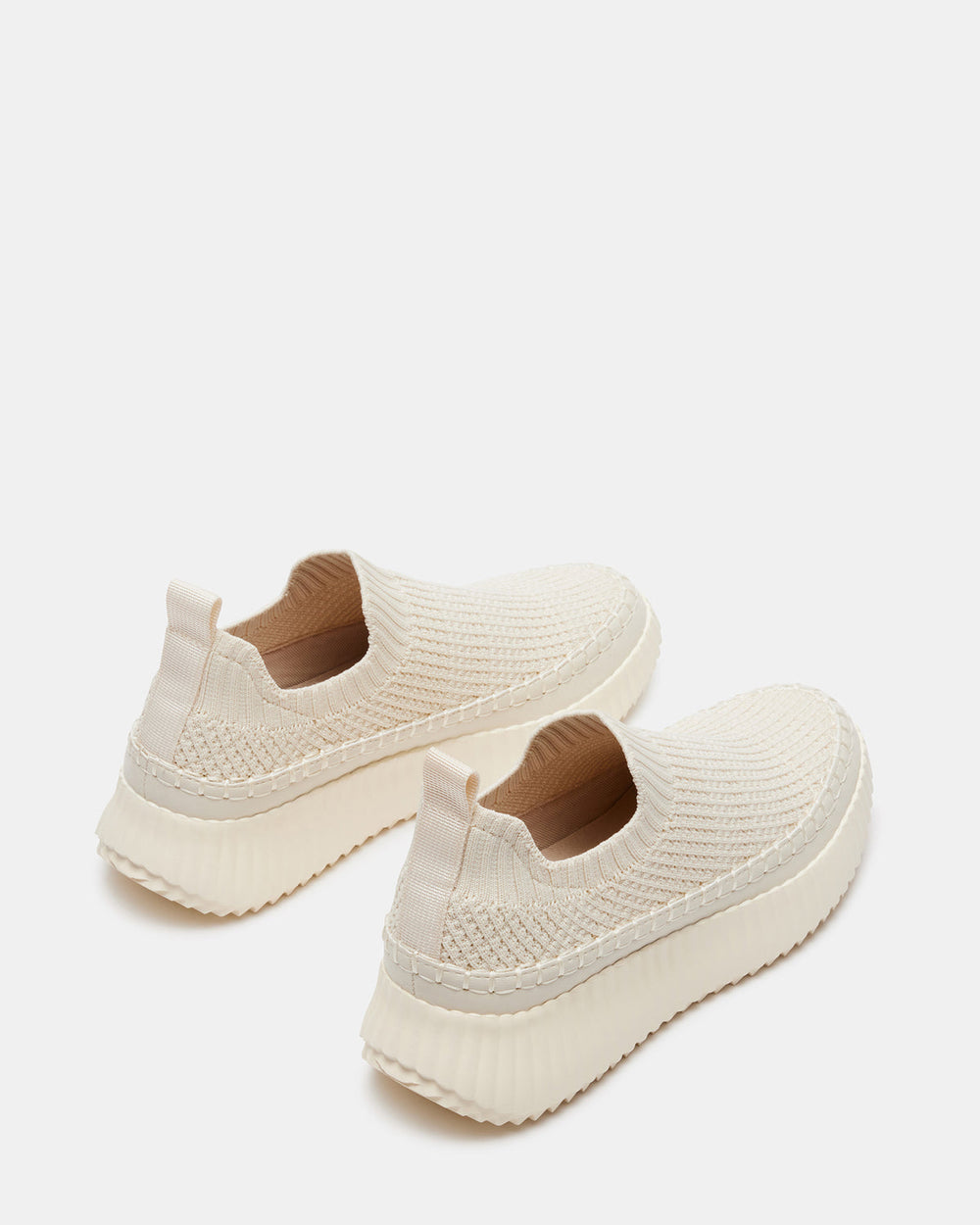 SAMARAH Beige Low Top Slip On Sneaker | Women's Sneakers | Steve Madden on Sale