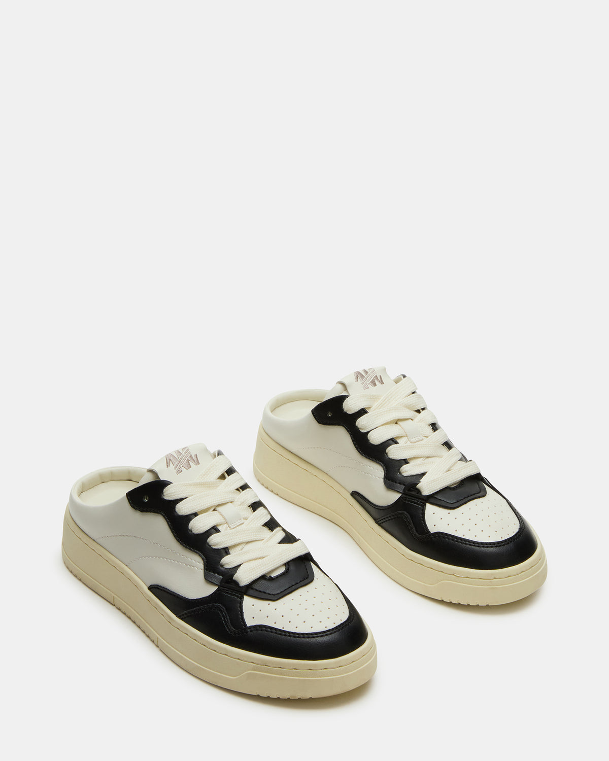 JENSEN Black Multi Slip-On Low-Top Mule Sneaker | Women's Sneakers | Steve Madden outlet