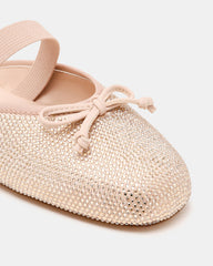 CUTESY Rhinestone Slip-On Ballet Mule Women's Flat | Steve Madden on Sale