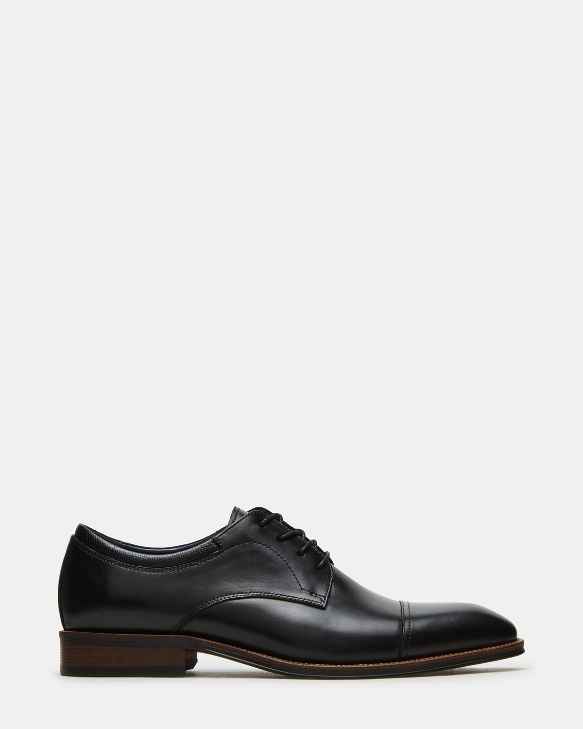 HASEN Black Leather Men's Lace-Up Dress Shoe | Steve Madden near me