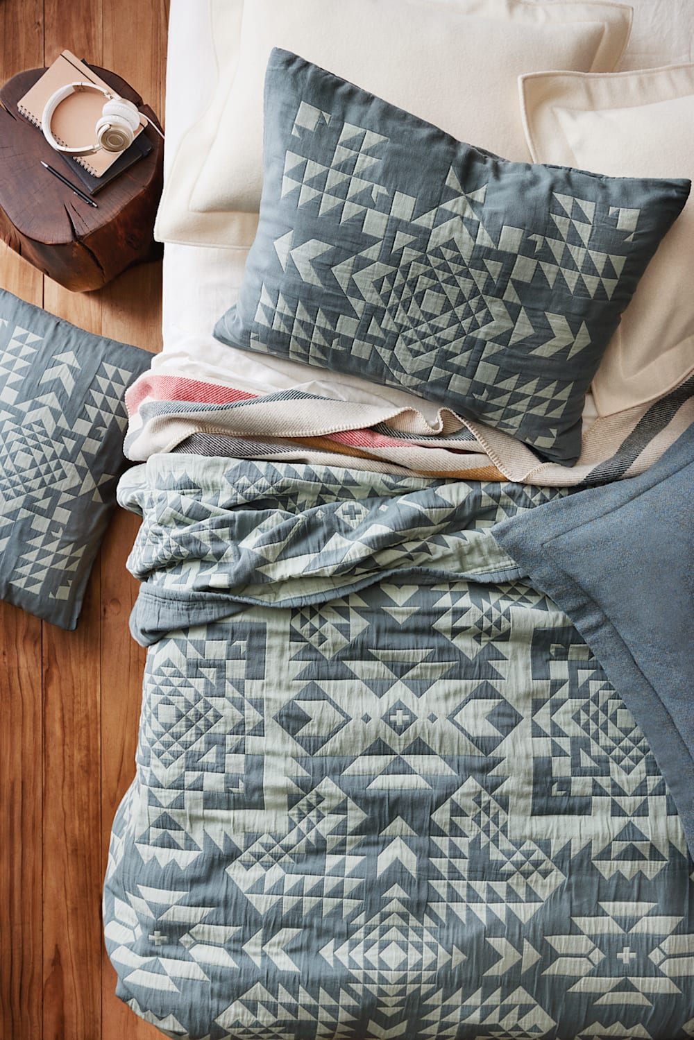 Pendleton OPAL SPRINGS COTTON MATELASSE COVERLET COLLECTION