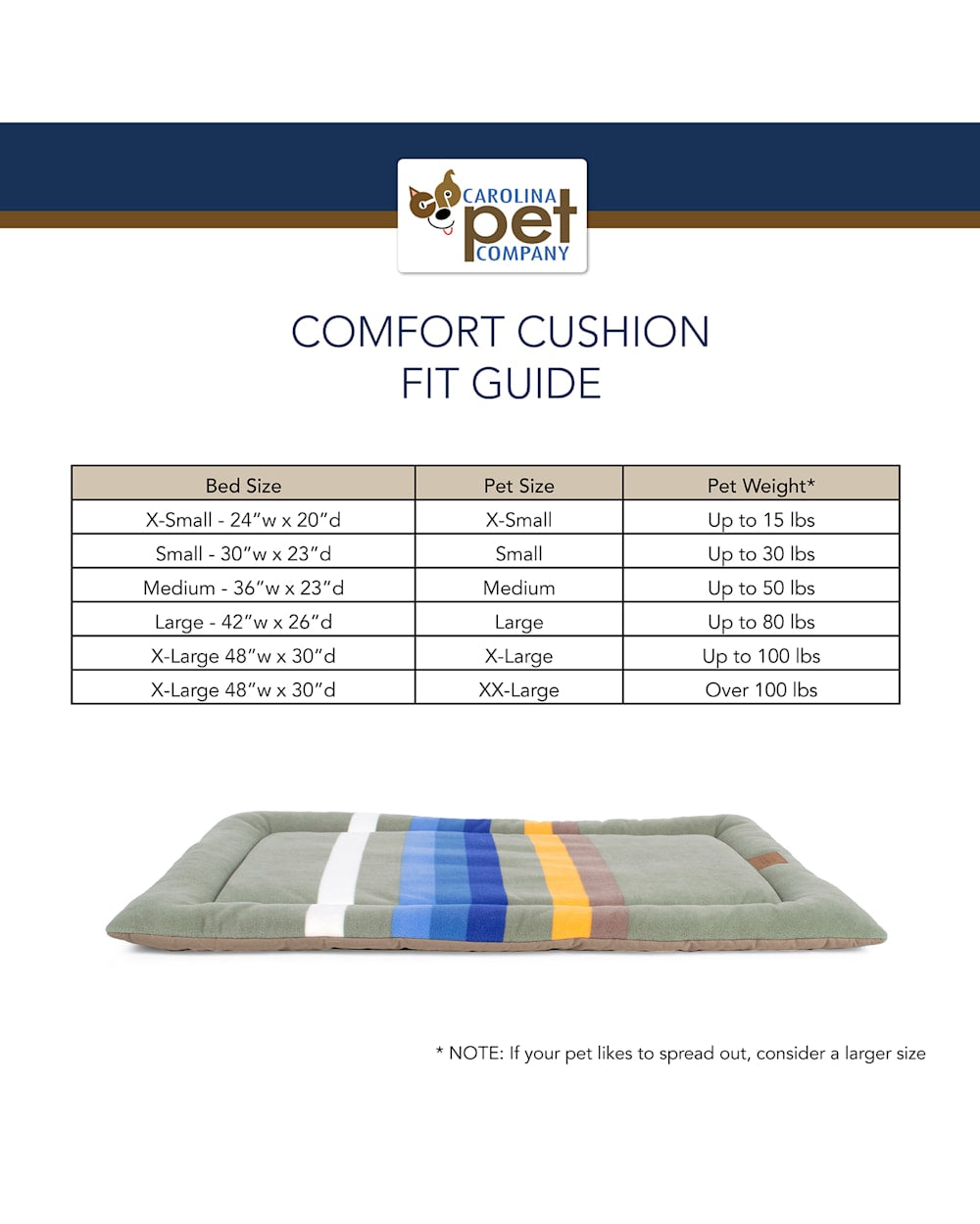 Pendleton Shop Cozy Glacier Park Comfort Cushion Pet Bed