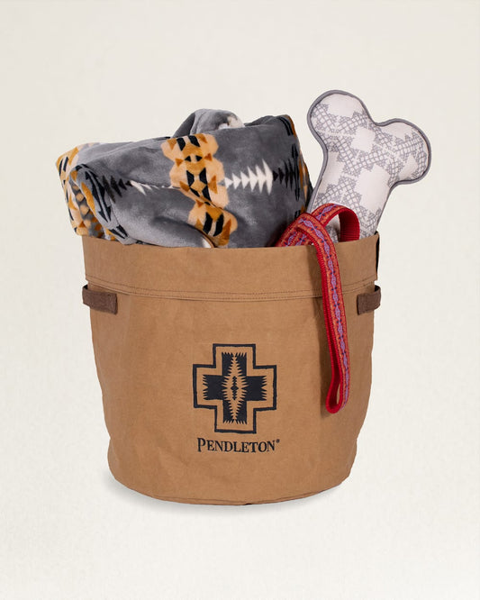 Pendleton Shop Our Pendleton Pet Toy Bucket in Brown
