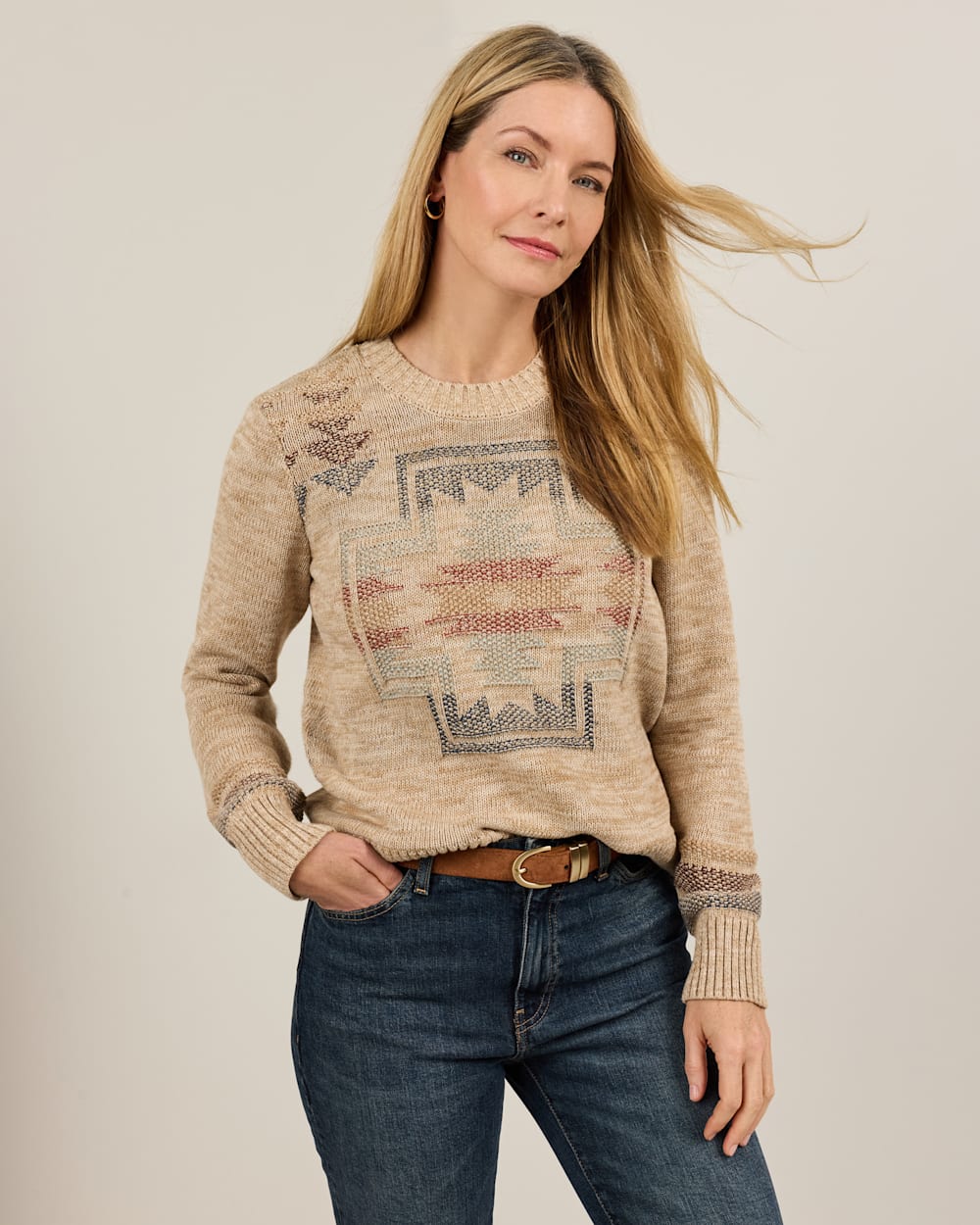 Pendleton Women's Columbia River Cotton Sweater