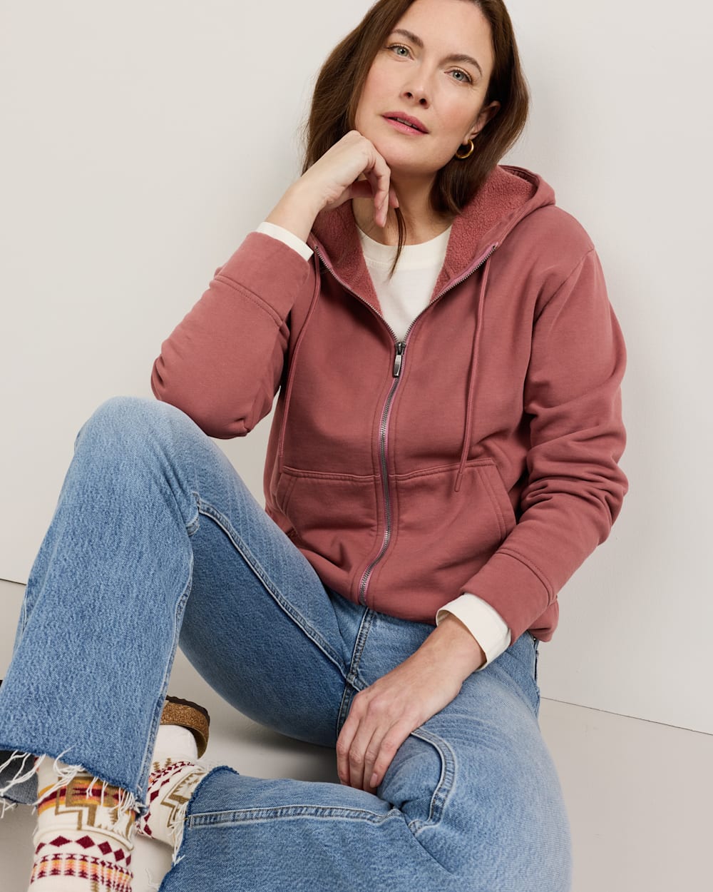 Pendleton Women's Embroidered Graphic Zip Hoodie