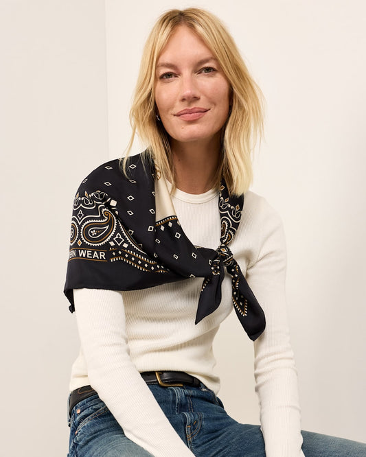 Pendleton Rodeo Spirit Silk Scarf