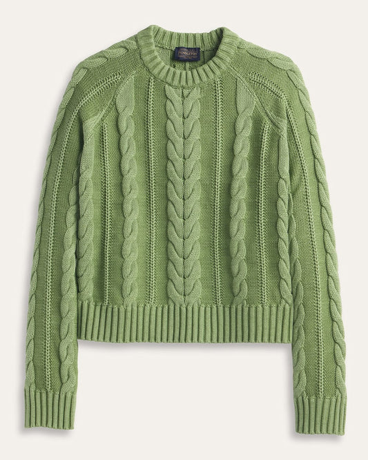 Pendleton Shop Women Cable Knit Cotton Women's Pullover Sweater