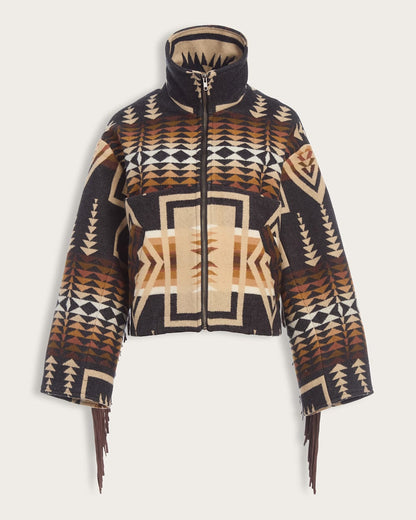 Pendleton Shop Lindsey Thornburg X Pendleton Harding Fringed Archer Jacket