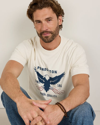 Pendleton Men's Short-Sleeve Deschutes Eagle Graphic Tee