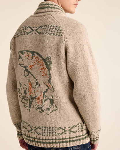 Pendleton Shop Men's Salmon Falls Lambswool Cardigan