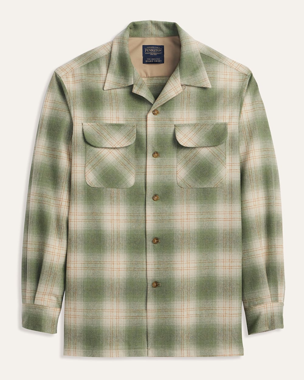 Pendleton Shop Men's Plaid Wool Board Shirt: Stylish Comfort