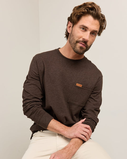 Pendleton Men's Long-Sleeve Deschutes Pocket Tee