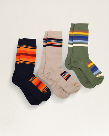Pendleton Shop the Three-Pack National Park Socks Gift Box Set