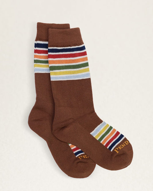 Pendleton National Park Stripe Crew Socks - Pick you park