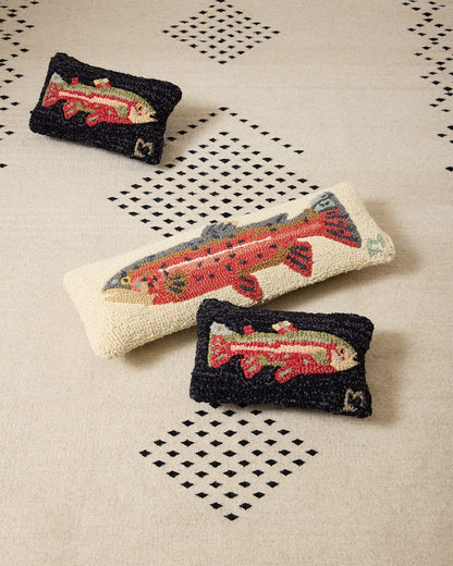 Pendleton Shop Trout Hooked Small Lumbar Pillow: Stylish Comfort