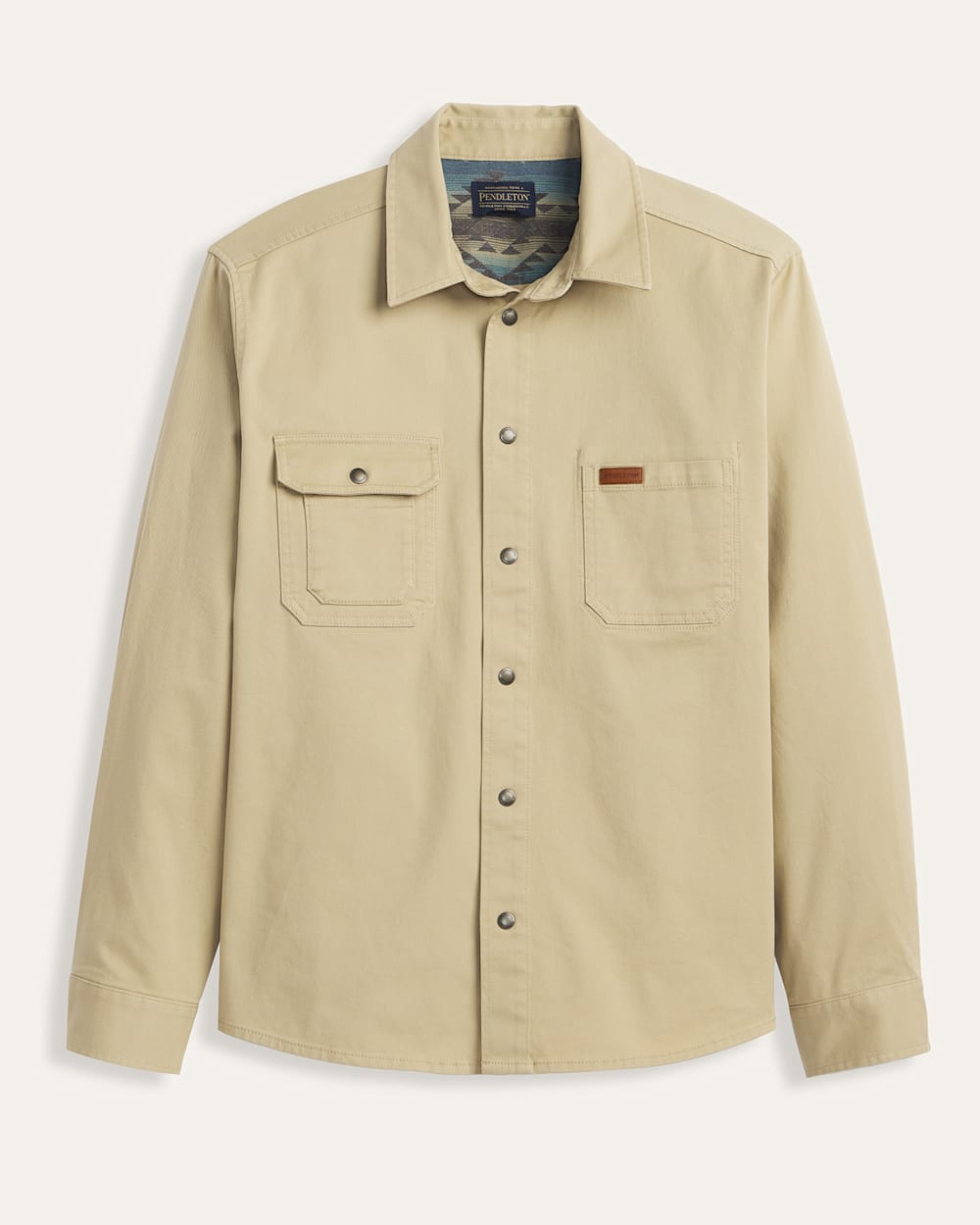 Pendleton Shop Men's Versatile Long-Sleeve Coton Twill Work Shirt