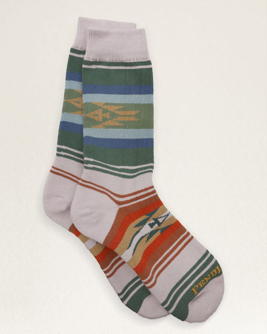 Pendleton Shop the Durable Midweight Beach Stripe Crew Socks